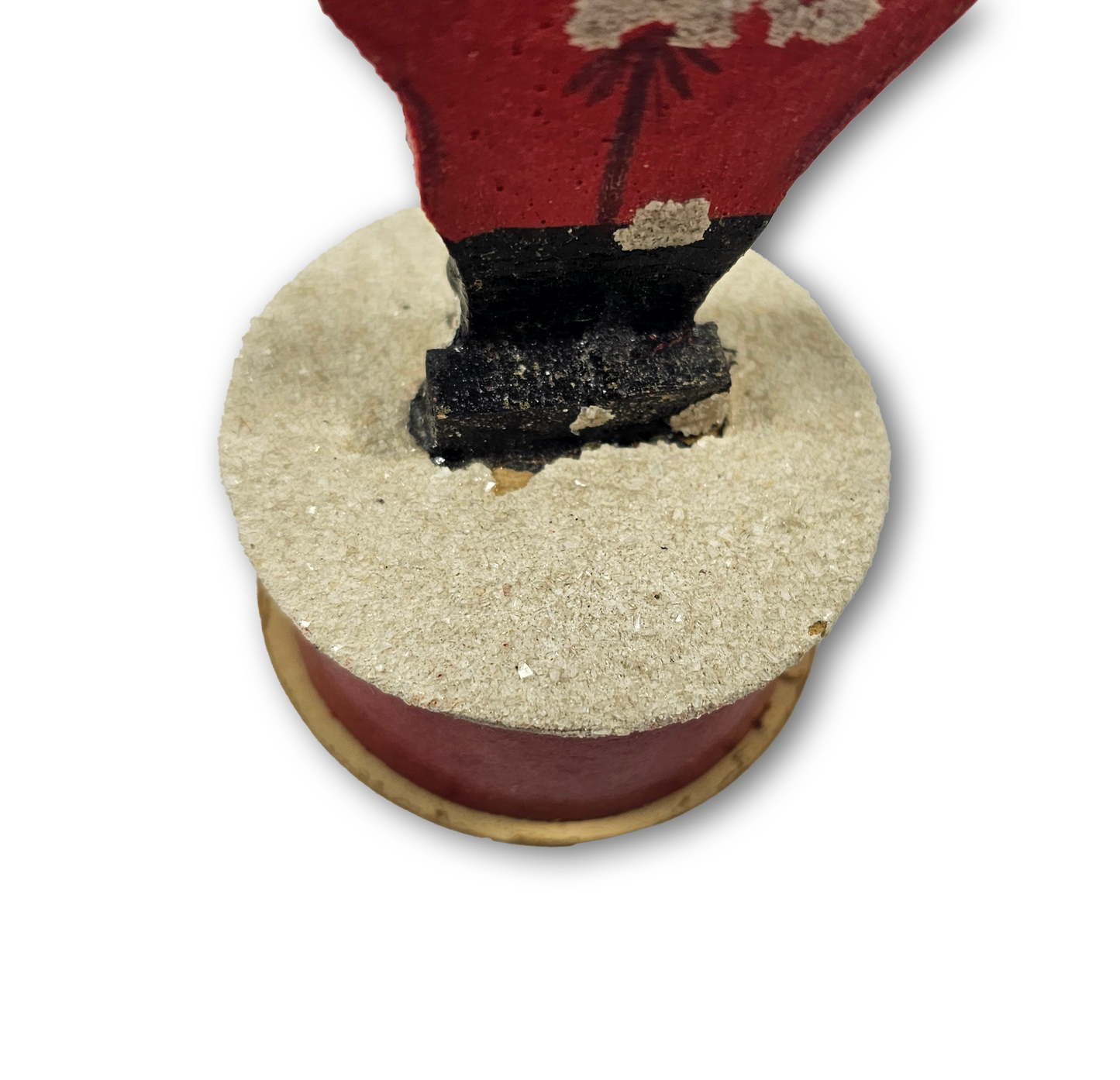 Vintage AF&C Hand Painted German Christmas Santa Candy Container