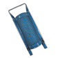 Vintage Blue Enamel Metal Hand Grater – Early Kitchen Wall Decor