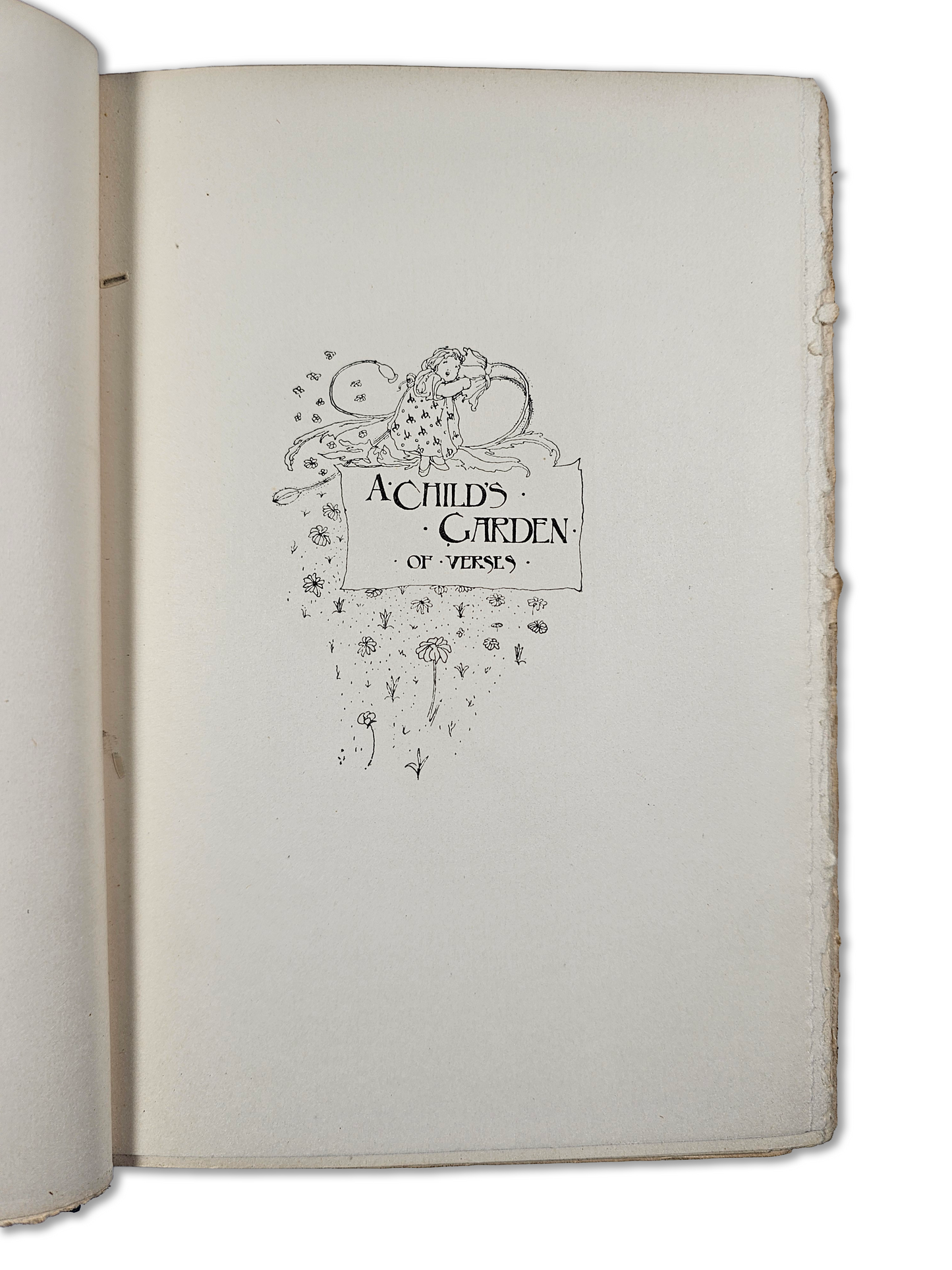 1897 A Child’s Garden of Verses Book by Robert Louis Stevenson – Illustrated by Charles Robinson.